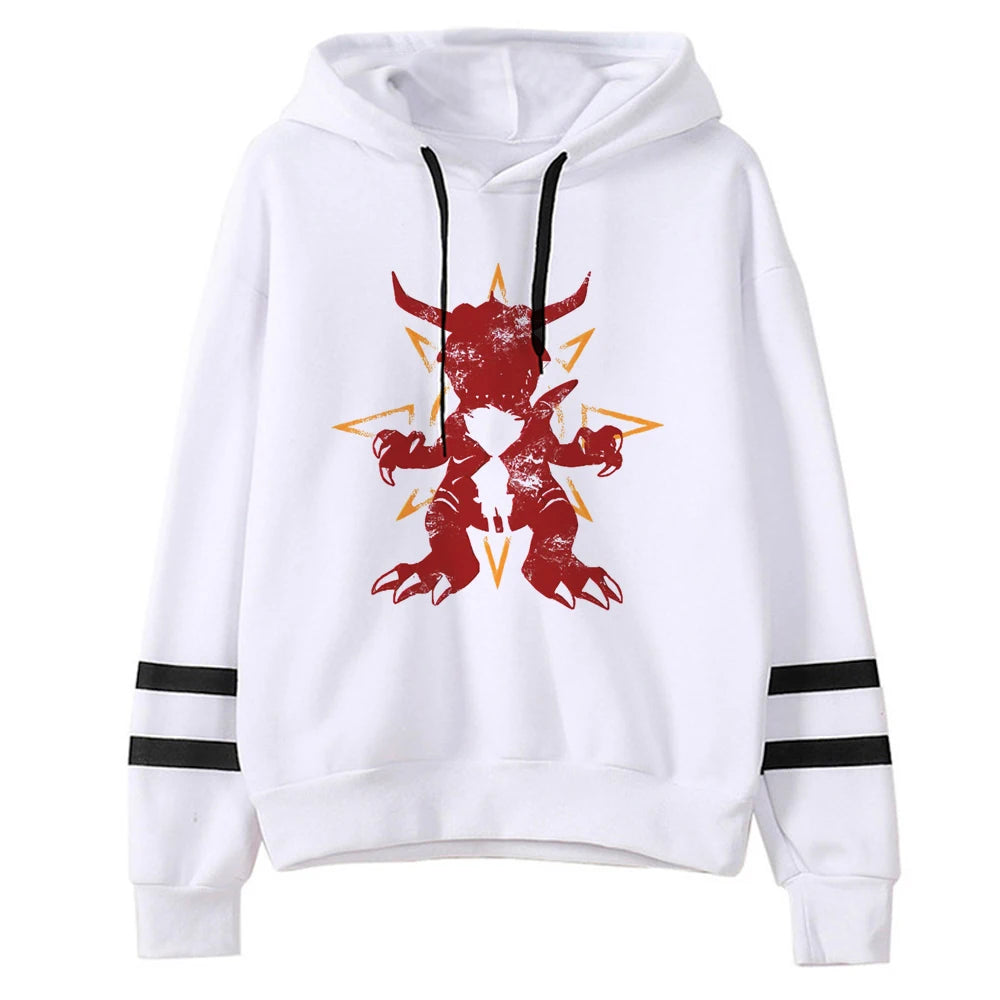 Digimon hoodies women long sleeve top anime anime tracksuit hoddies women 90s Hood