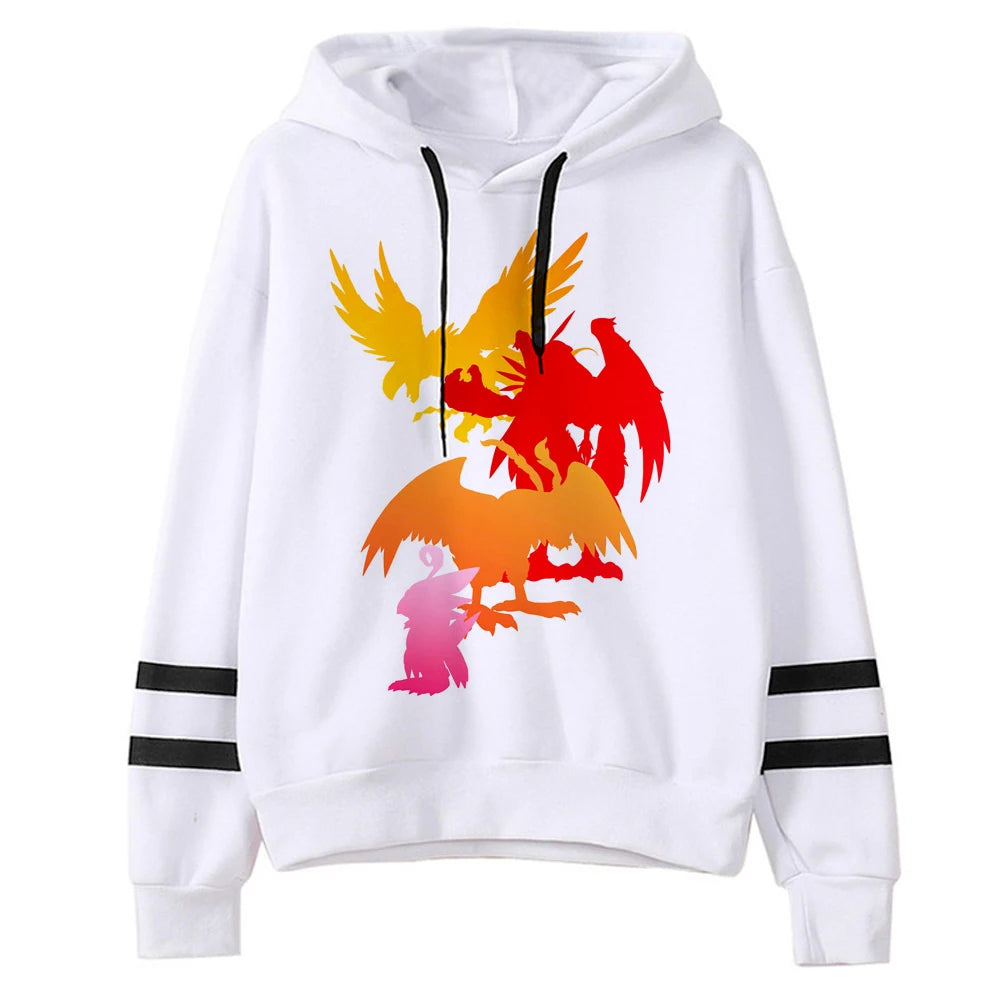 Digimon hoodies women long sleeve top anime anime tracksuit hoddies women 90s Hood